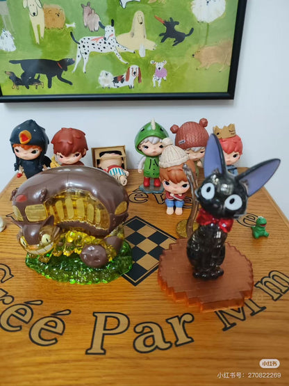 My neighbor totoro｜Beverly Crystal 3D Puzzle Studio Ghibli-Catbus ｜W110xH175xD56mm approx.