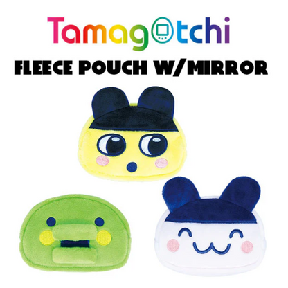 Tamagotchi｜Boa-fleece Pouch/Mirror｜约W375 x H415mm