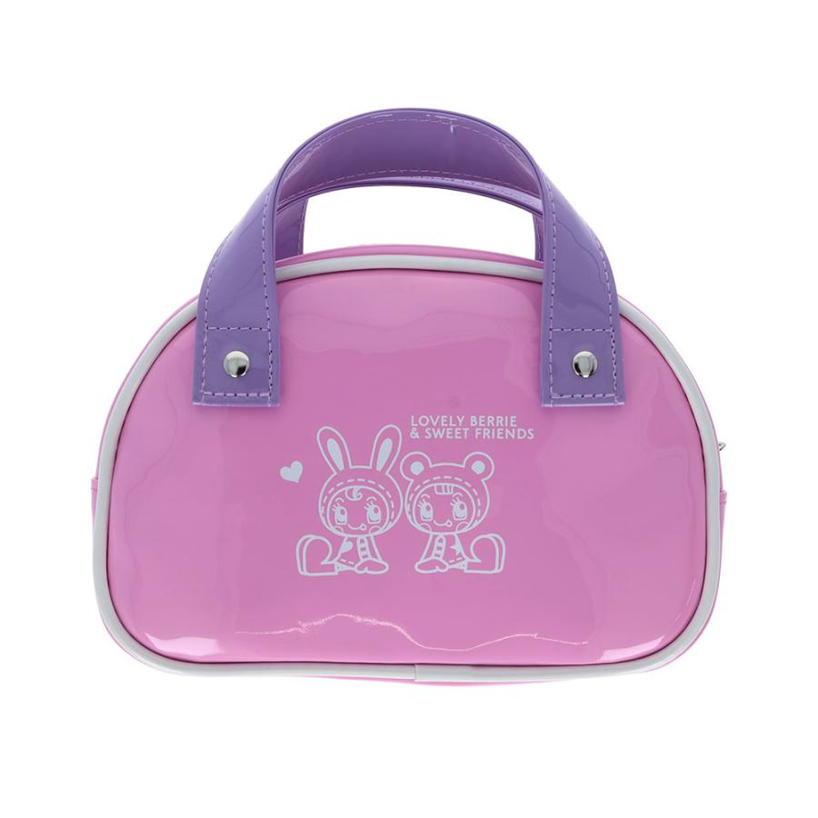 Angel Blue｜Y2K Fashion  Enamel bag-style pen pouch｜H175 x W195 x D50mm approx.