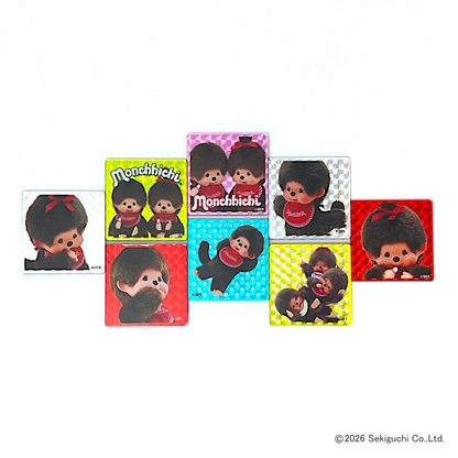 Monchhichi｜Hologram Acrylic Magnet mystery bag/blind box/All 8 types｜1pc