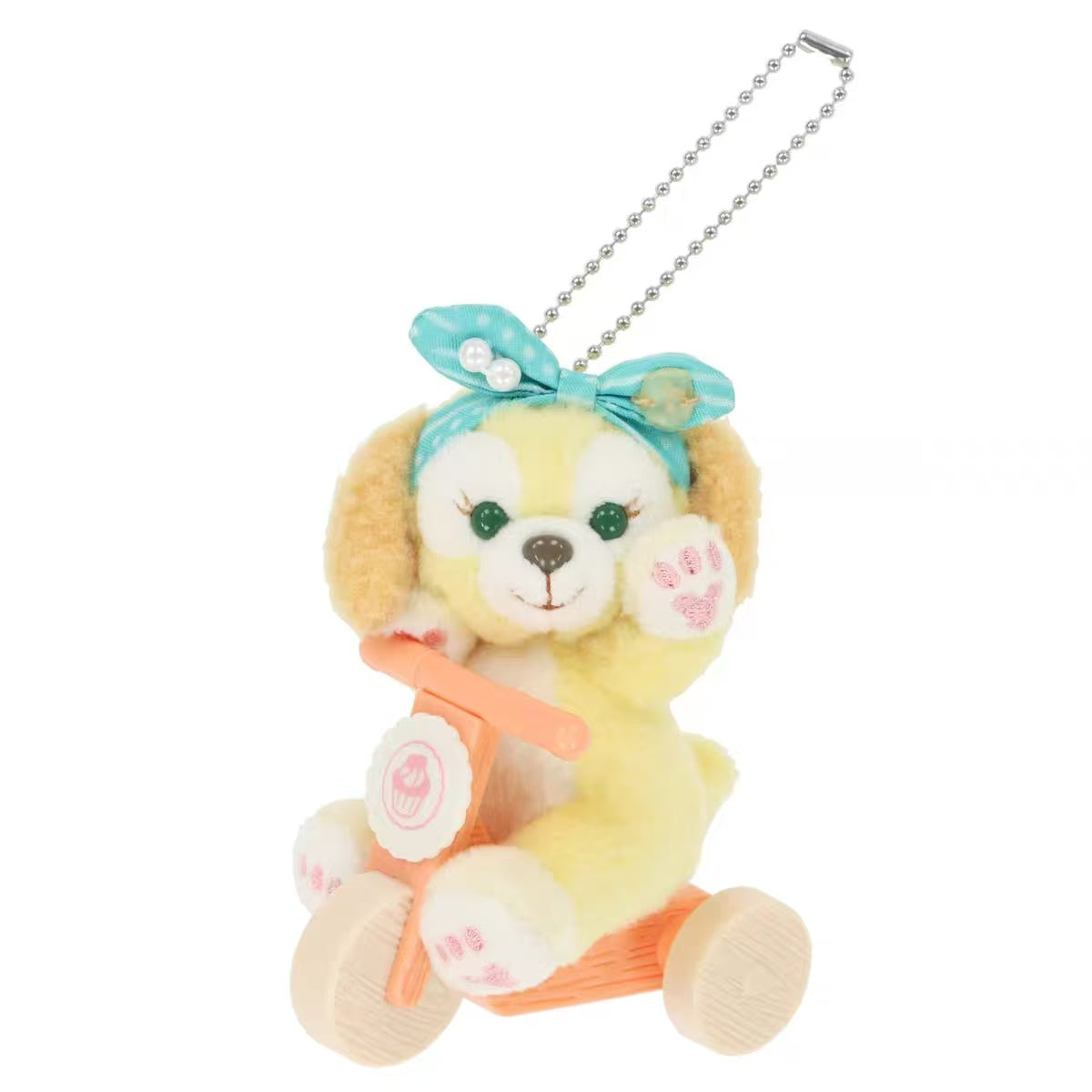 Disney｜Tokyo DisneySea 25th Anniversary Duffy "Find Your Beautiful Blues" Mascot Holder /Plush Keychain