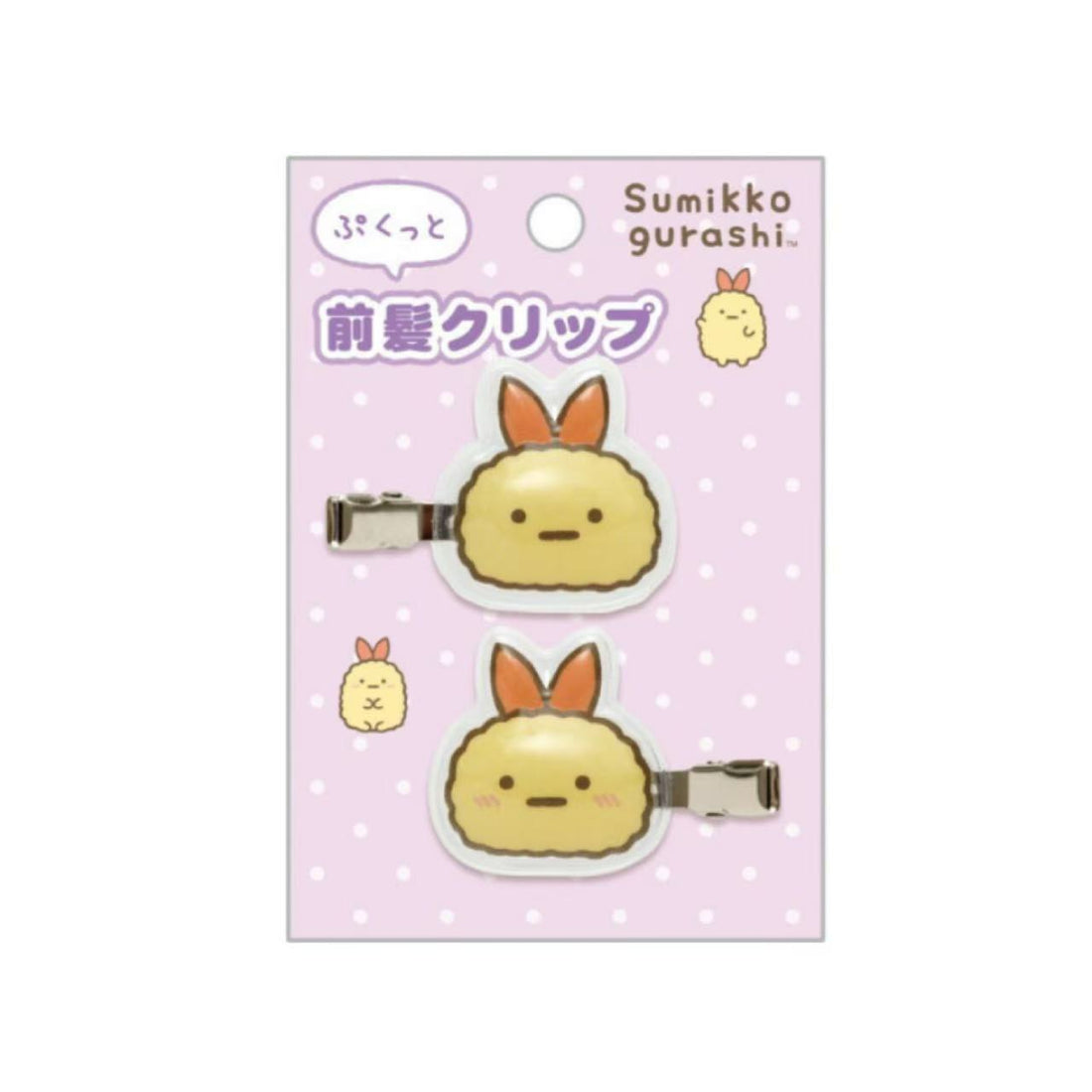 Sumikko gurashi｜Acrylic Hair Clip Set｜110×75mm approx.