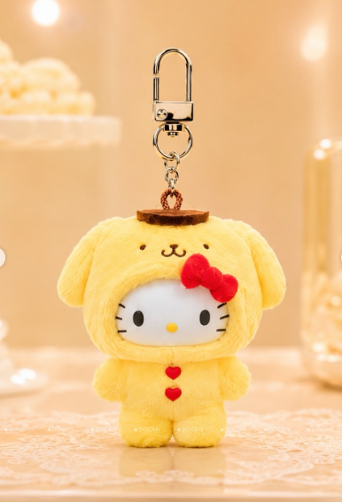 Sanrio｜chibittomo Pompompurin 3Oth ANNIVERSARY Ano Koro no Pompompurin Mascot Charm mystery bag/blind box/All 8 types｜1pc