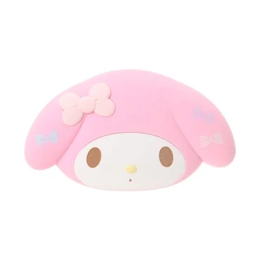 Sanrio｜Characters Flocked Mirror &amp; Comb｜ 12.8×1.6×7.5cm approx.