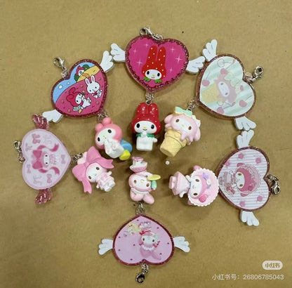 【limit 2】Sanrio｜My Melody Birthday 50th Anniversary Secret Charm B mystery bag/blind box/All 10 types｜1pcs