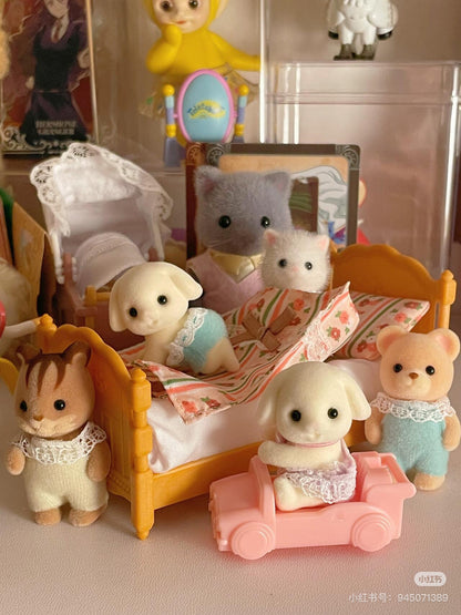 SylvanianFamilies｜Flora Rabbit Twins-5737