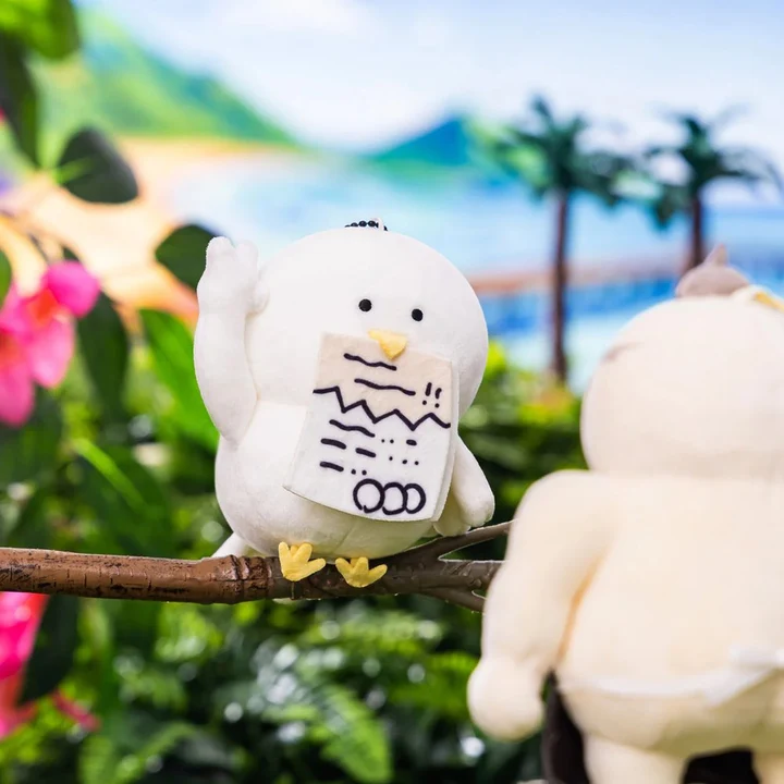 chiikawa｜Movie "Chiikawa" a friendly "bird" Mascot Holder /Plush Keychain｜H105×W100×D105mm approx.