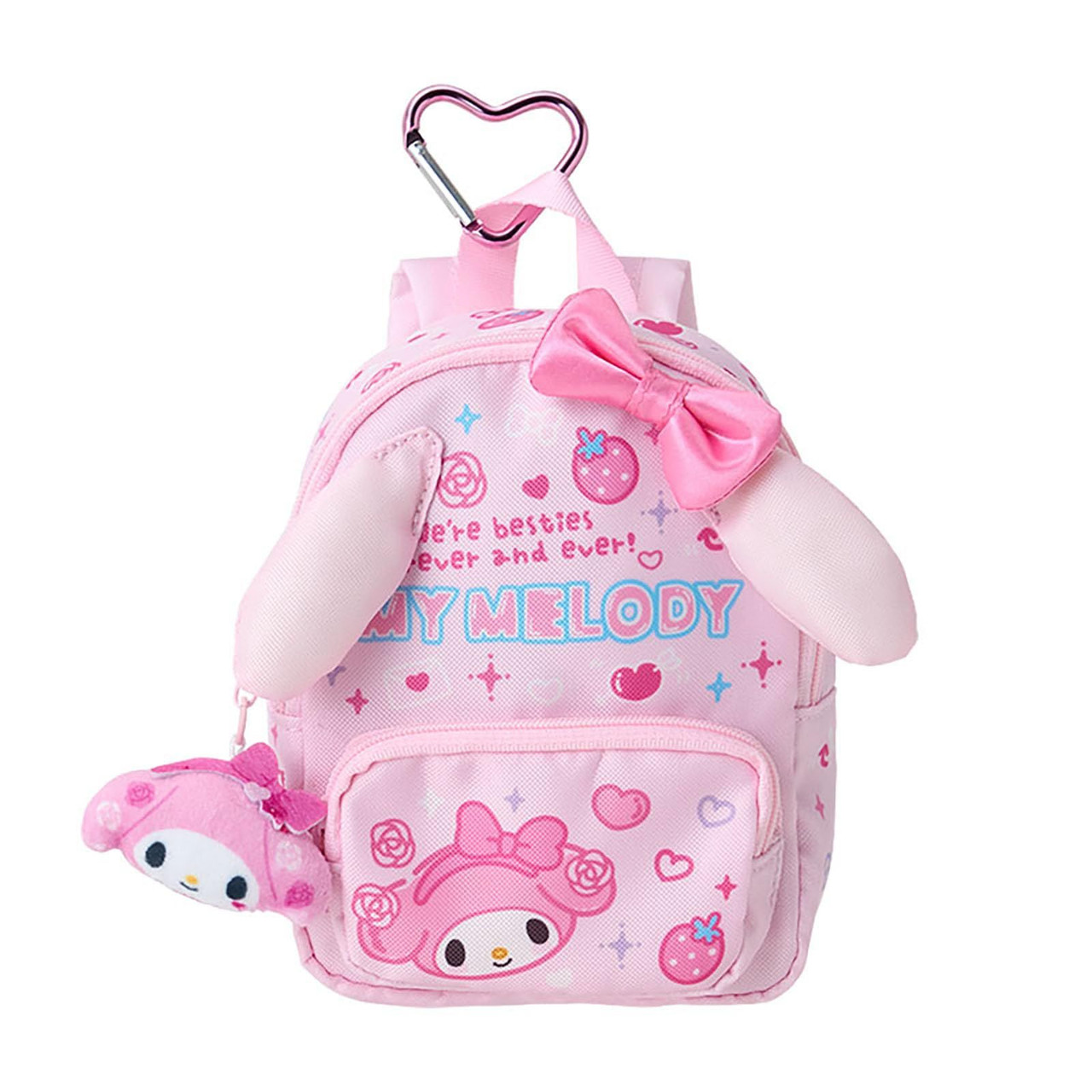Sanrio｜Academy Sparkle Festival Backpack-Shaped Pouch｜18.6 x 18.2 x 8.0cm  approx.