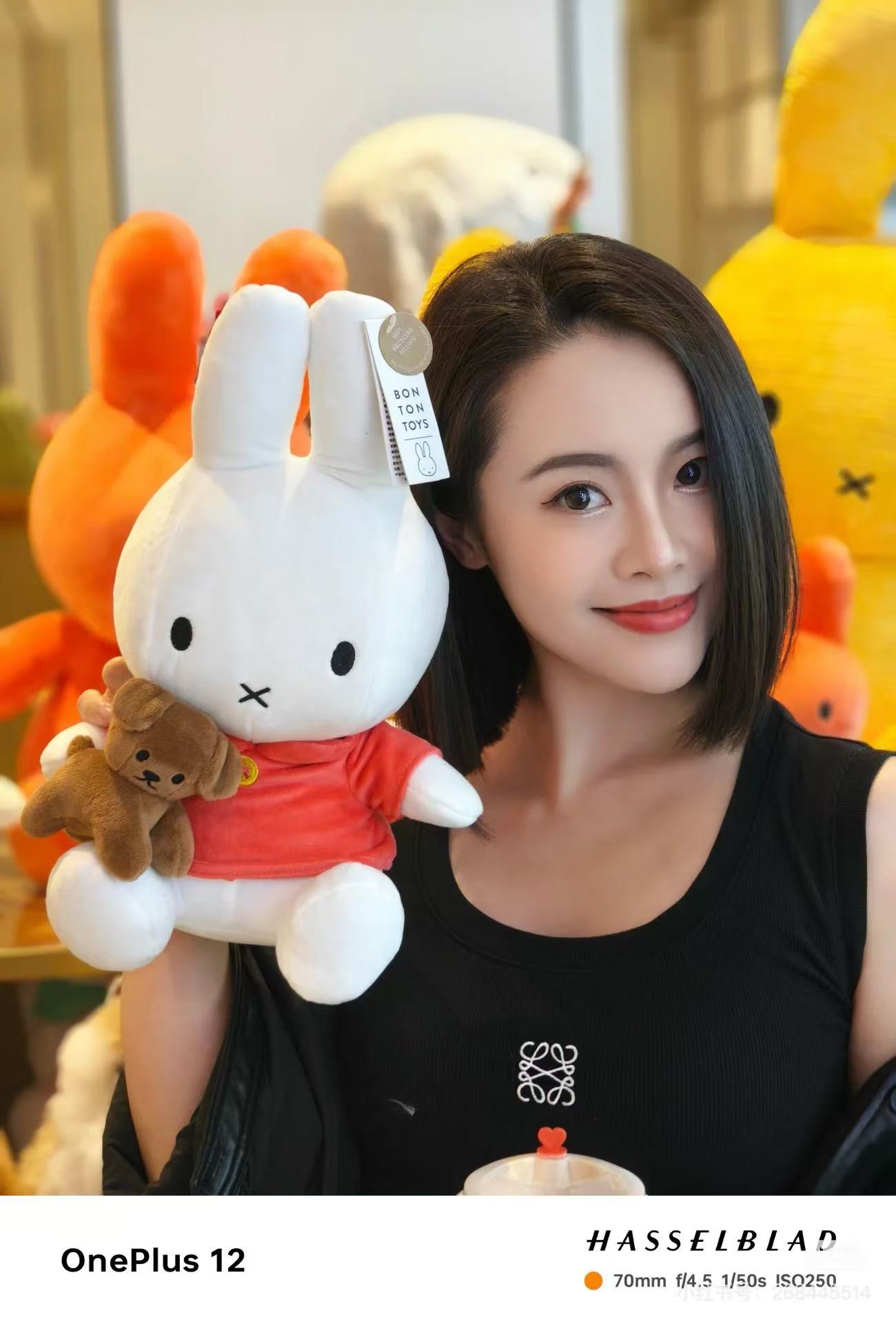 Miffy｜with Snuffy Sitting Plush Dolls/Plush Toy｜H33cm approx.