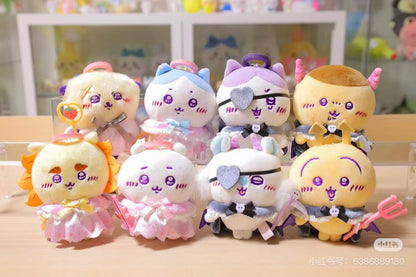 【limit 1】chiikawa｜Angel &amp; Demon Mascot Holder /Plush Keychain｜H120 x W80 x D70mm approx.