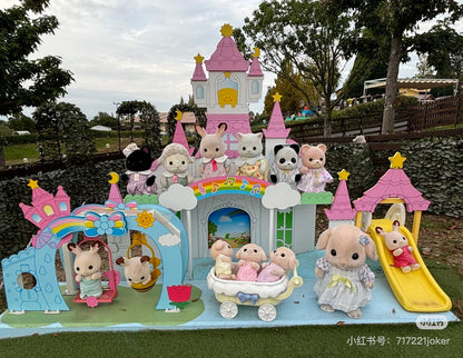 SylvanianFamilies｜Nursery Swing+Milk Rabbit-5745