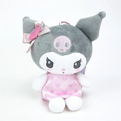 Sanrio三丽鸥｜keychain pouch 天使爱神系列挂件/背面带小拉链包｜约14cm x 13cm x 4cm