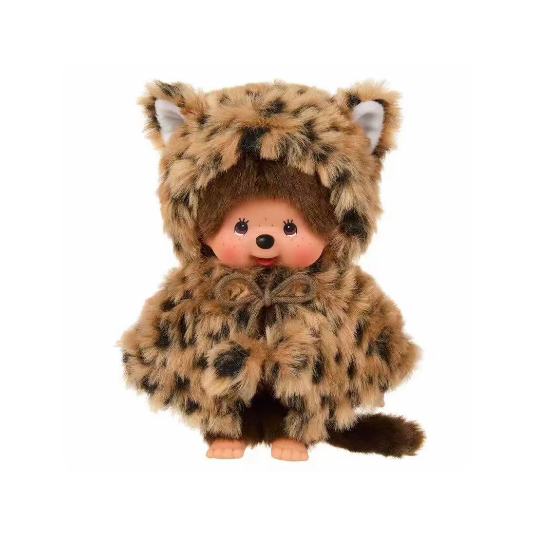 【limit 1】Monchhichi｜Girl Leopard Plush Dolls/Plush Toy