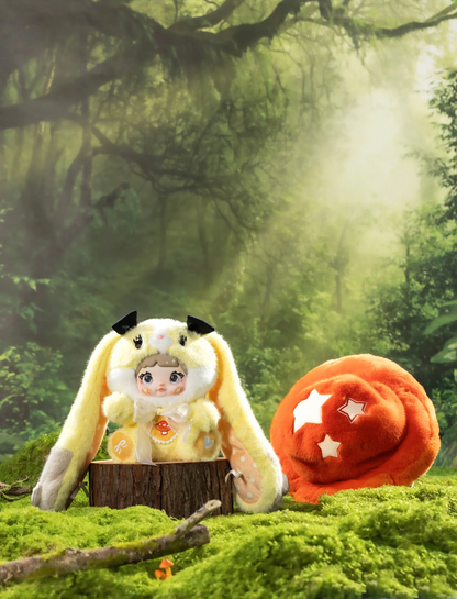 NOMMI Mushroom Hat 400% Big Doll Series vinyl Plush Blind Box