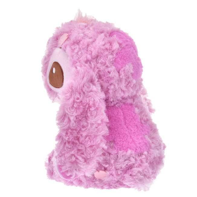 Disney迪士尼｜Cherry Blossom Sakura 2025Collection  PlushToy 东迪2025年限定樱花粉坐姿毛绒玩偶/公仔/超好摸玫瑰卷毛｜ 约高さ31×幅26×奥行き21(cm)