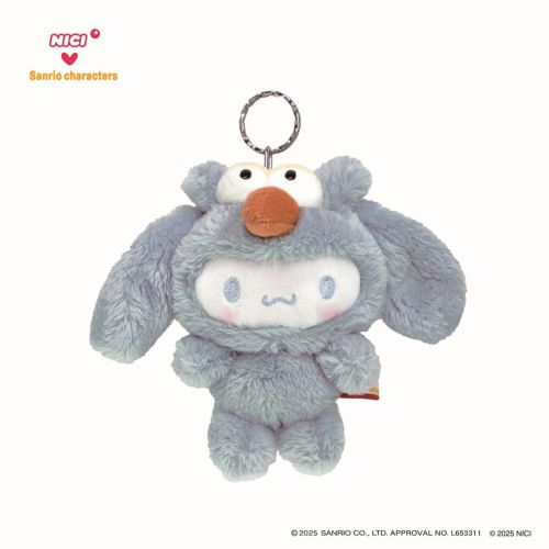 NICI｜Sanrio Characters Mascot Holder /Plush Keychain｜80 x 50 x 100 mmapprox.