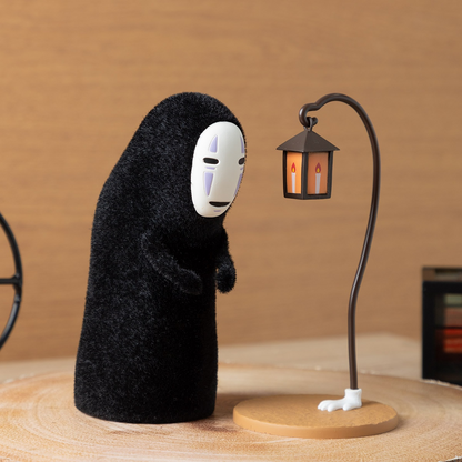 My neighbor totoro｜Doll Collection Kaonashi Lantern Set宫崎骏吉卜力植绒手办摆件｜約: 5.3 x 15.5 x 20.3cm