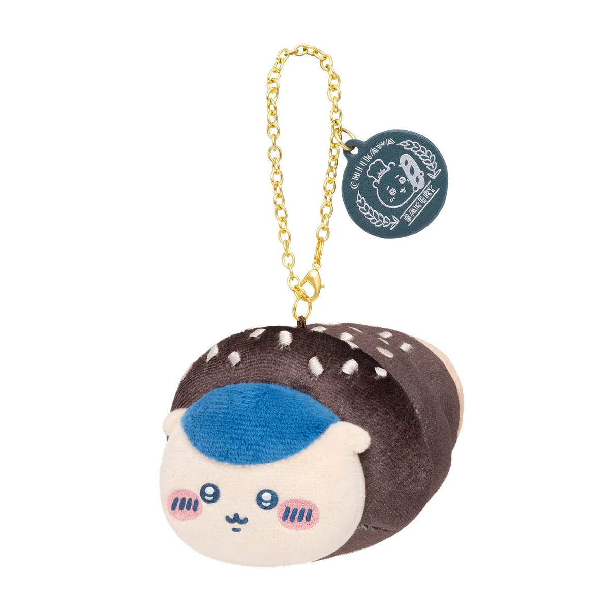 chiikawa｜Bakery Coronet Mascot Holder /Plush Keychain｜H60 × W75 × D110 mm approx.