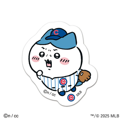 Chiikawa｜Chiikawa X  MLB Tokyo Series Die-cut Sticker｜H64 x W62mm approx.