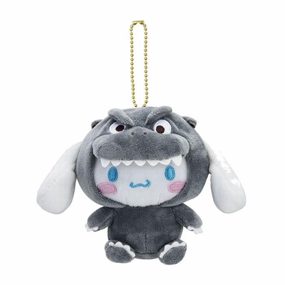 Sanrio｜GODZILLA CHARACTERS Mascot Holder /Plush Keychain｜H10cm approx.
