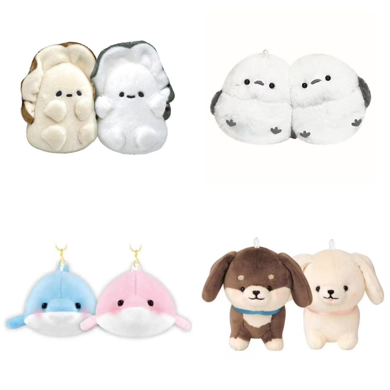 Nico Nui｜Obakane Nico Nui Mascot Holder /Plush Keychain｜W110 x H170 x D50mm approx.