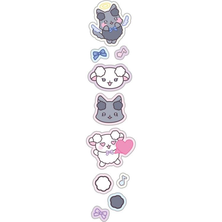 SANX｜Cheer Cheer Lambs Sticker｜ 200 x 95mm approx.