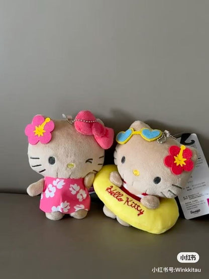 Sanrio｜Avail summer tanned Mascot Holder /Plush Keychain
