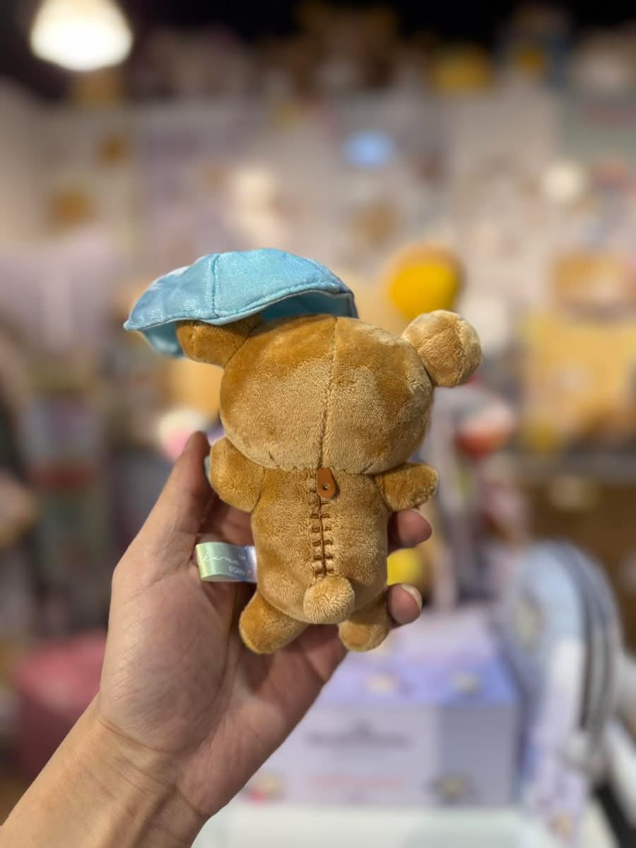 Rilakkuma｜Rainy Day to Sunny Umbrella Mascot Holder /Plush Keychain｜160×140×95mm approx.