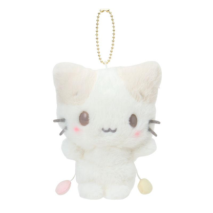 【limit 1】Sanrio｜Nap on Fluffy White Cloud Mascot Holder /Plush Keychain｜9×6.5×14cm approx.