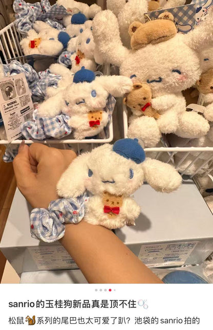 Sanrio｜Cinnamoroll mascot Hair Scrunchie｜15×4×8.5cm approx.