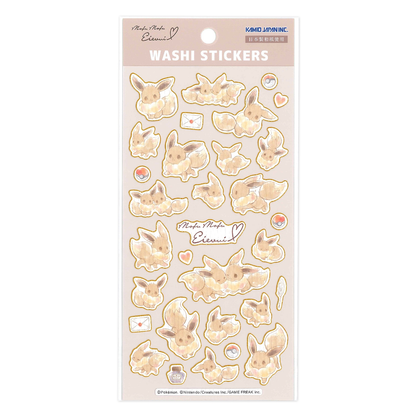 Pikachu｜Die-Cut WASHI STICKERS｜90 x 200 x 1 mm approx.