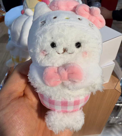 Sanrio｜Shirotan Mascot Holder /Plush Keychain