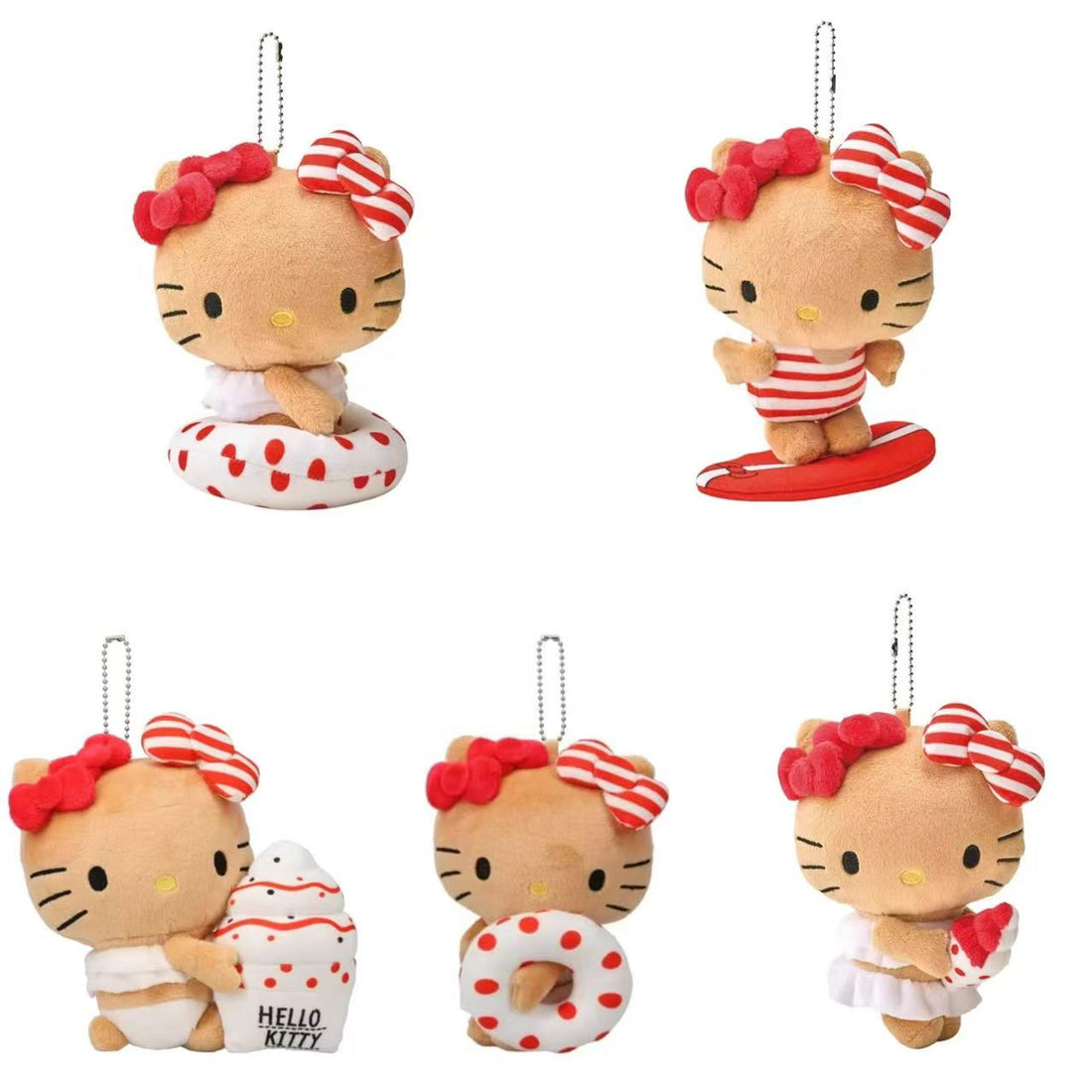 Sanrio｜avail Tan Mascot Holder /Plush Keychain