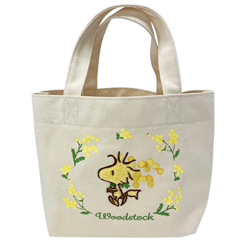 Snoopy｜Peanuts Woodstock Mimosa Mini Tote Bag ｜300×200×100mm approx.