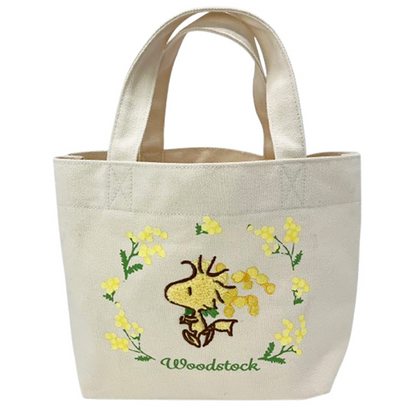 Snoopy｜Peanuts Woodstock Mimosa Mini Tote Bag ｜300×200×100mm approx.