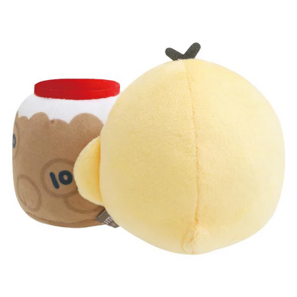 Rilakkuma轻松熊｜Kiiroitori Yellow Chick Plush Doll BASIC RILAKKUMA Circus Limit San-X存钱罐鼻孔鸡毛绒玩偶摆件/公仔 ｜约120×150×120mm