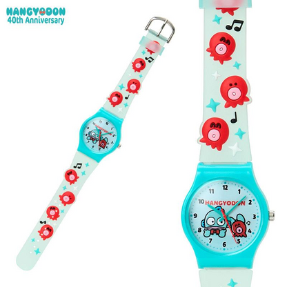 Sanrio｜Hangyodon 40th Anniversary Happy Life Rubber Watch｜3.3×1×4cm approx.