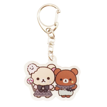 Rilakkuma｜Store 18th Anniversary Exclusive Halloween 2026 Acrylic Keychain｜46 x 51 mm approx.