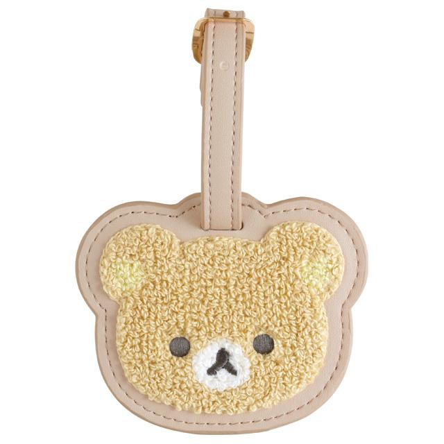 Rilakkuma｜Embroidery Luggage Tag｜70×85mm approx.