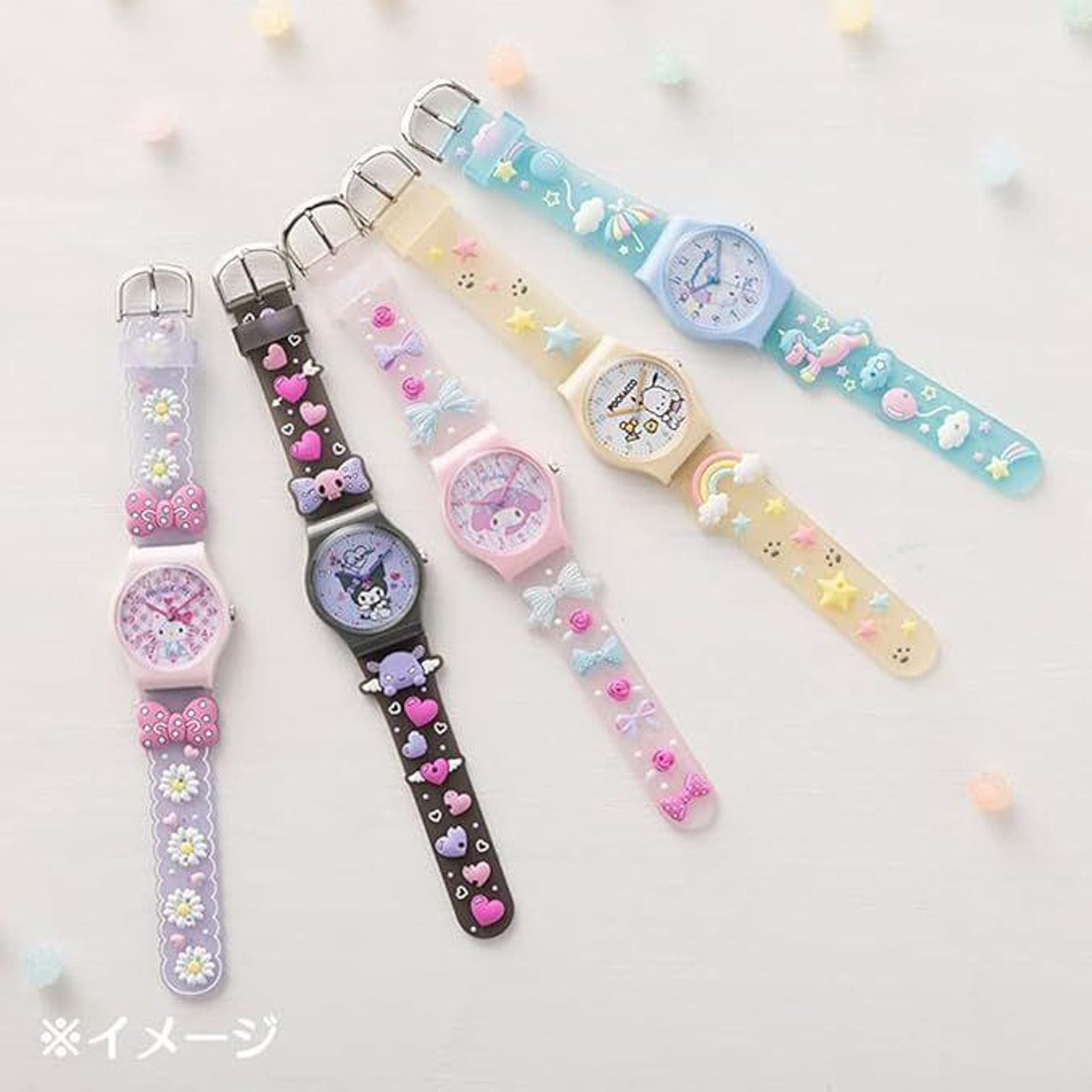 Sanrio｜ Rubber Watch｜3.3×1×4cm approx.