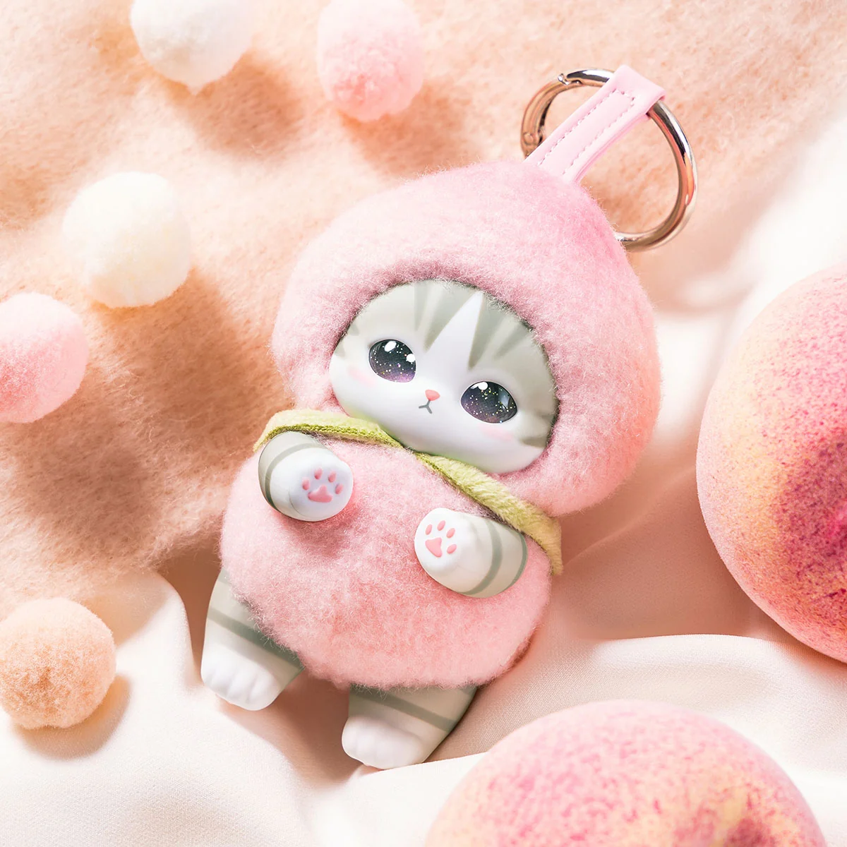 Mofusand｜Kiramekko Fruity Kittens Mascot Keychain mystery bag/blind box/All 6 types｜1pc