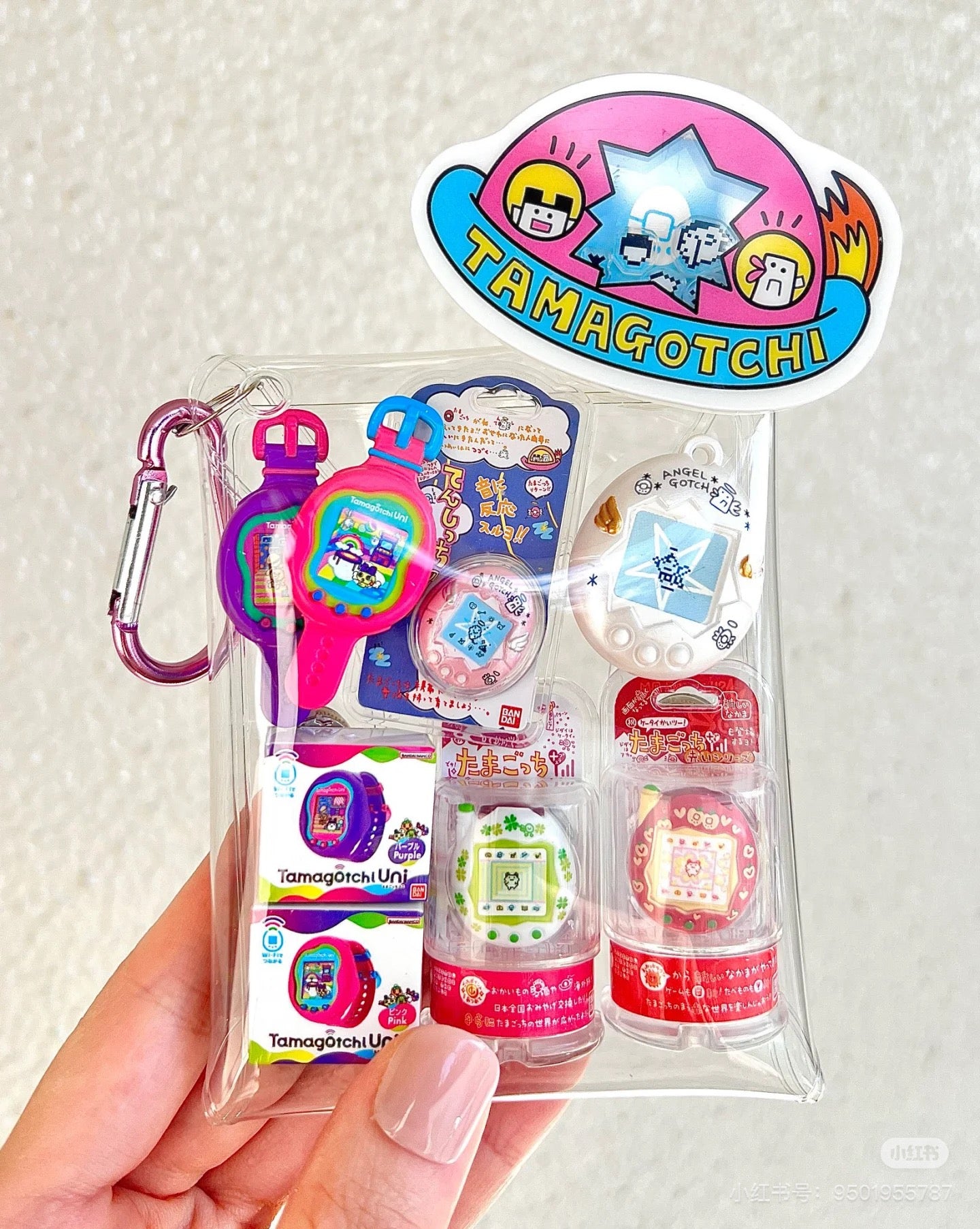 Tamagotchi｜Bandai Candy Tamagotchi Mini Package Keychain blindbox/blindbag/All  9 types｜1pcs