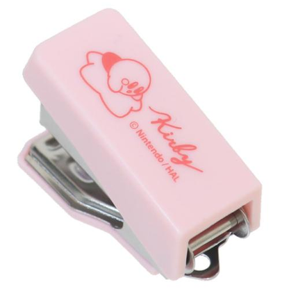 Kirby｜Light Pink Star Mini Stapler｜38×17×25mm approx.
