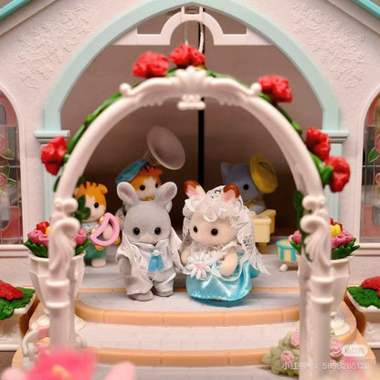 【limit 1】SylvanianFamilies｜Rabbit Baby Pair Set - Lovely Wedding