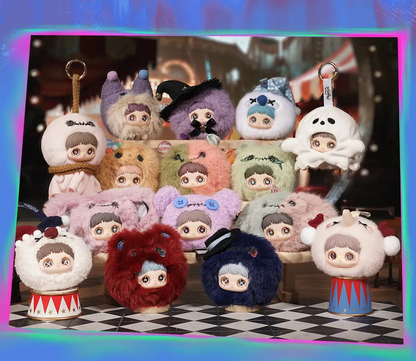 MayMei Crazy Circus Series Vinyl Plush Keychain Blind Box