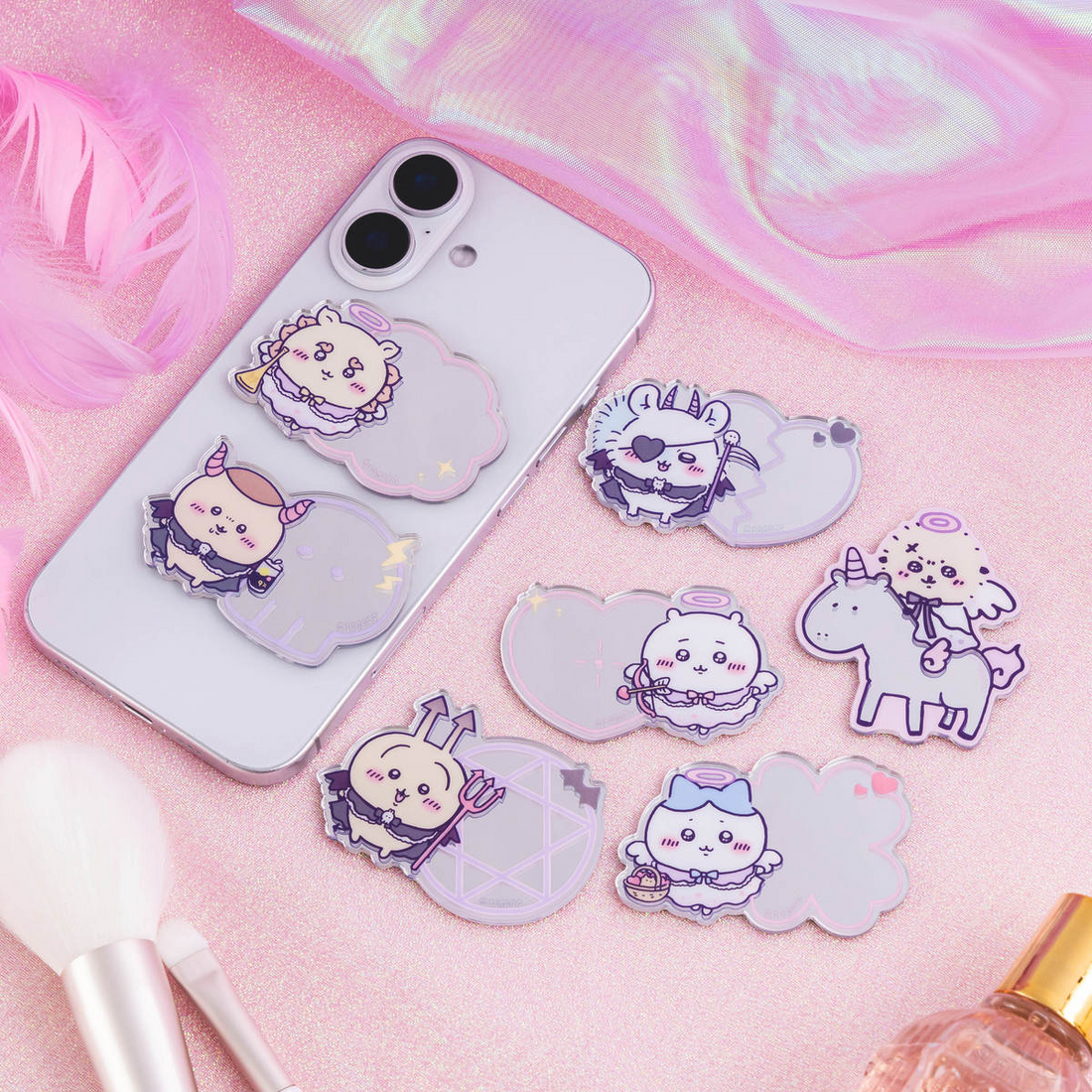 chiikawa|Angel♡Demon Mirror Stickers mystery bag/blind box/All 7 types|1pcs