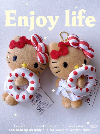 Sanrio｜avail Tan Mascot Holder /Plush Keychain