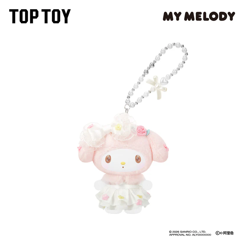 TOP TOY My Melody Sweet Dreams Boudoir Series Plush Blind Box