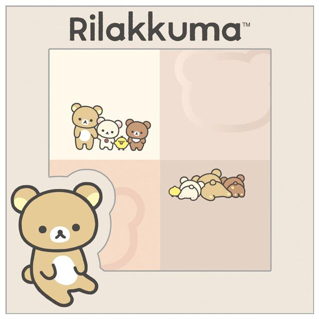 Rilakkuma｜San-X Palette Sticky Notes｜105×75mm approx.