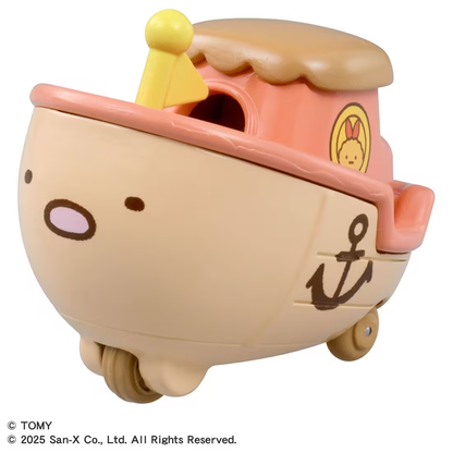 Tomica｜Sumikkogurashi Dream Boat Tonkatsu｜78 x 41 x 39mm approx.